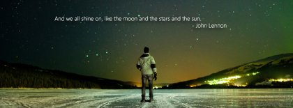 We All Shine Facebook Covers